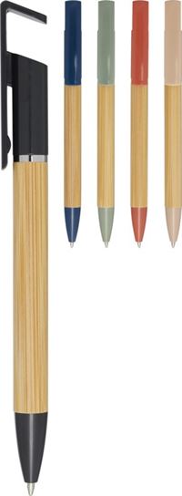 PENNA CON SUPPORTO SMARTPHONE BAMBU E RPET